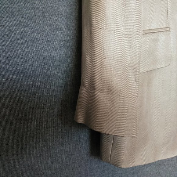 Linda Allard Ellen Tracy Silk Blazer - Picture 7 of 7